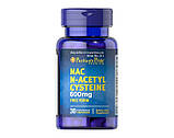 N-ацетилцистеїн Puritan's Pride NAC N-Acetyl Cysteine 30 капсули, фото 3