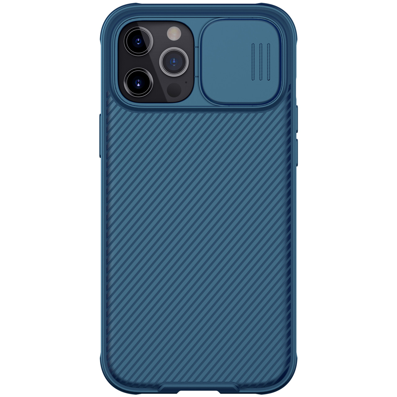 Магнітний чохол Nillkin для iPhone 12 Pro Max (6.7 ") (CamShield Pro Magnetic Case) Blue з захистом камери
