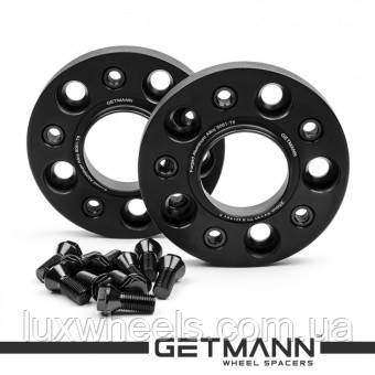 Колісна проставка GETMANN 1 шт. 20мм PCD 5x120 DIA 72.6 з футорками 12x1. 5 для BMW (кована) під болти 12х1. 5
