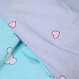 Двоспальна постільна білизна Вилюта "Cactus" ранфорс, фото 2