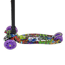Самокат MAXI Best Scooter А 24646/779-1390, фіолетовий, фото 4