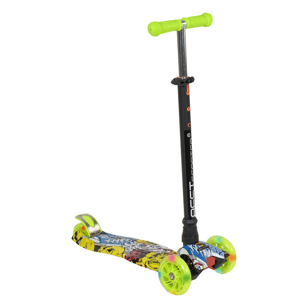 Самокат MAXI Best Scooter А 24649/779-1393, зелений