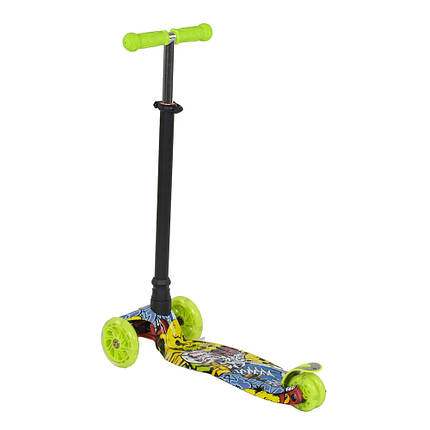 Самокат MAXI Best Scooter А 24649/779-1393, зелений, фото 3