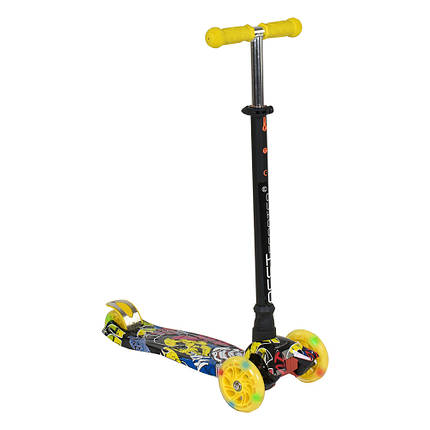 Самокат MAXI Best Scooter А 24650/779-1394, жовтий, фото 1
