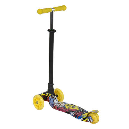Самокат MAXI Best Scooter А 24650/779-1394, жовтий, фото 3