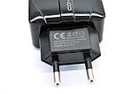 Зарядний пристрій USB 4you A24 (2.4A, Smart IC, Auto ID, покращена плата, 2USB, Led підсвічування), фото 6