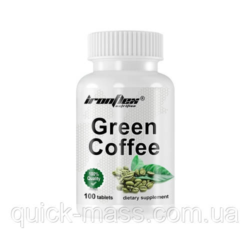 Cнижение веса IronFlex Green Coffee 100tab - фото 1 - id-p1374478849