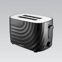 Тостер Maestro MR-706-BLACK, 700 Вт, для 2 скибочок хліба, з регулюванням підсмажування