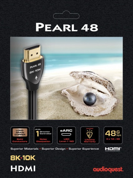 AudioQuest HDMI Pearl кабель HDMI-HDMI 48 Gbit/s
