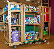 Торгове обладнання для дитячих магазинів