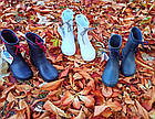 Бірюзові чоботи на сльоту і дощ  Гумові чоботи. Зроблено в Україні., фото 8