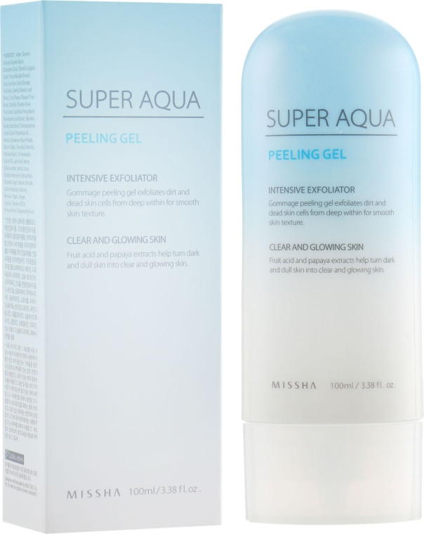 Пілінг-скатка для обличчя Missha Super Aqua Peeling Gel 100 мл (8809530060438)