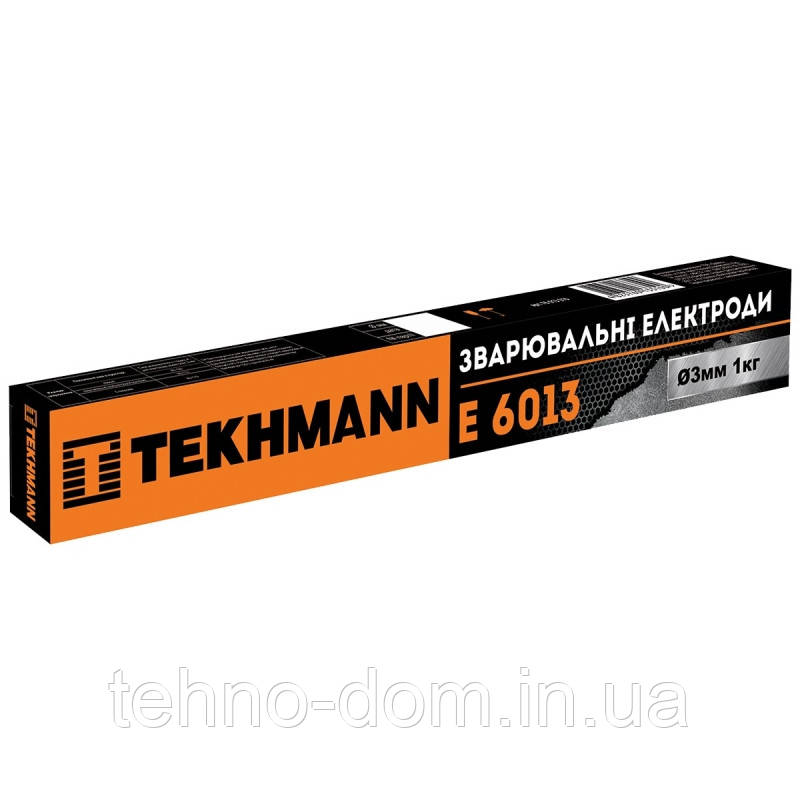Зварювальні електроди Tekhmann E 6013 D 3 ММ Х 1 КГ