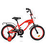 Дитячий двоколісний велосипед Profi TRAVELER 18 дюймів Y18181 червоний. Для дітей 5-8 років, фото 2