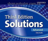 Аудио диск Solutions Third Edition Advanced Class Audio