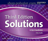 Аудио диск Solutions Third Edition Intermediate Class Audio