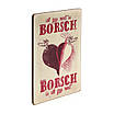 Дерев'яний постер "Borsch is all you need", фото 2
