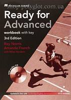 Рабочая тетрадь Ready for Advanced 3rd Edition Workbook with key and Audio CD