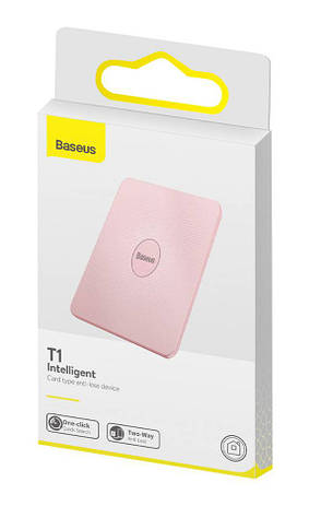 Пошукова система Baseus T1 Intelligent Anti-loss Рожевий (ZLFDQT1-04), фото 3