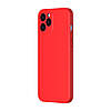 Чохол Baseus для iPhone 12 Pro Liquid Silica Gel, Bright red (WIAPIPH61P-YT09), фото 2