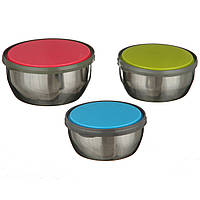 Набір судочків з нержавійки A-PLUS 3 шт (2058) B_1948