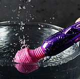 Вібратор мікрофон, вібромасажер стимулятор ероганих зон, інтимні іграшки комбіновані, фото 4