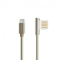 Кабель Remax Emperor Cable For Type-c RC-054a, Gold, Black, довжина 1,0 м,Color BOX
