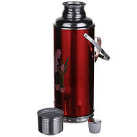 Термос зі скляною колбою A-PLUS 2.0 л (9111A) нержавейка для походу риболовлі полювання R_6880