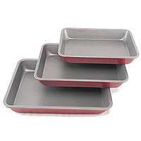 Противени для випічки A-PLUS 3 шт (0039) Прямокутні R_6558