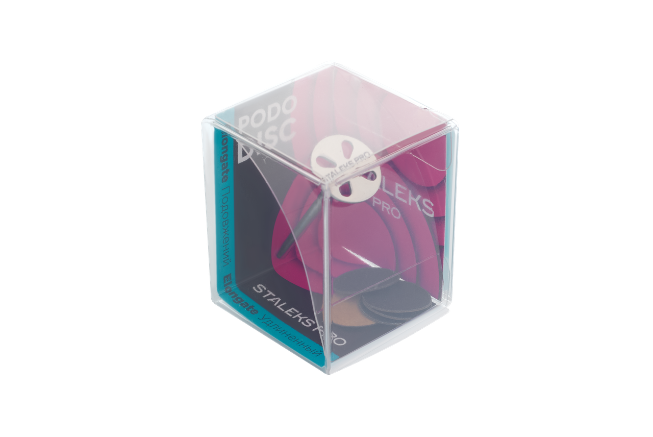 Диск педикюрний PODODISC EXPERT S в комплекті зі змінним файлом 180 грит 5шт (15мм), фото 1