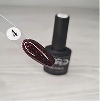 Гель лак для ногтей Sweet Nails светоотражающий бордовый №4 8мл