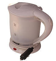 Автомобильный чайник A-PLUS 0.5л 1518 авточайник электрический от прикуривателя белый (электрочайник дорожный)