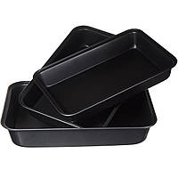 Противни для выпечки A-PLUS 3 шт (1121) Прямоугольные R_6562