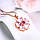 Жіночий кулон підвіска у вигляді квітки вишні на ланцюжці "Cerry Blosom", фото 6