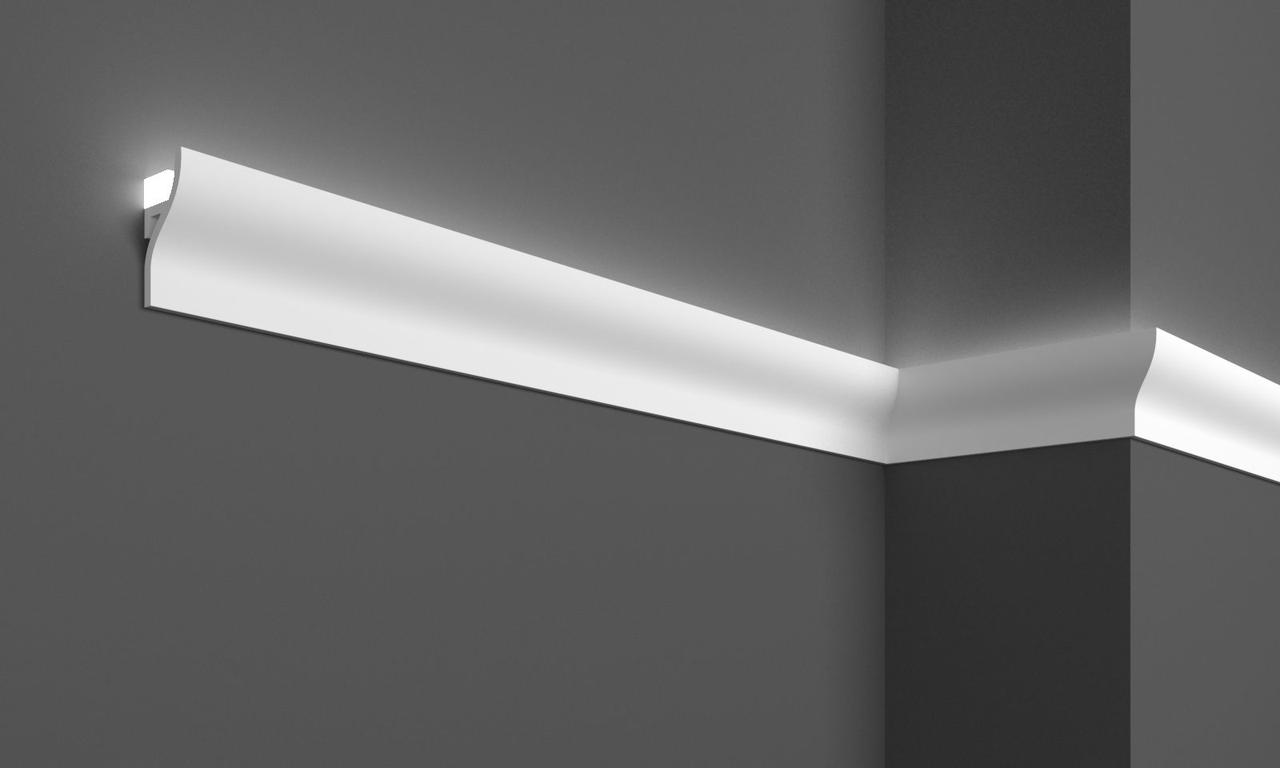 Стельовий плінтус Grand Decor KH906 (5,2х2,4)см, довжина 2м