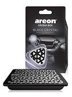 Ароматизатор под сидение Areon Aroma Box Black Crystal Черный кристал