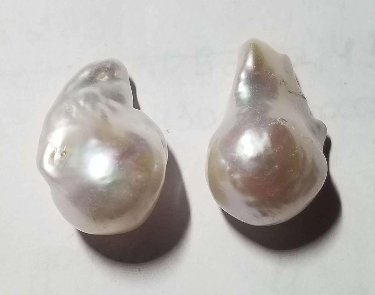 Барочні перлини  пара 70 карат, фото 1