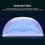 Професійна гібридна UV/LED лампа SUN BQ-V5 для полімеризації будь-яких покриттів, 120 Вт., фото 7