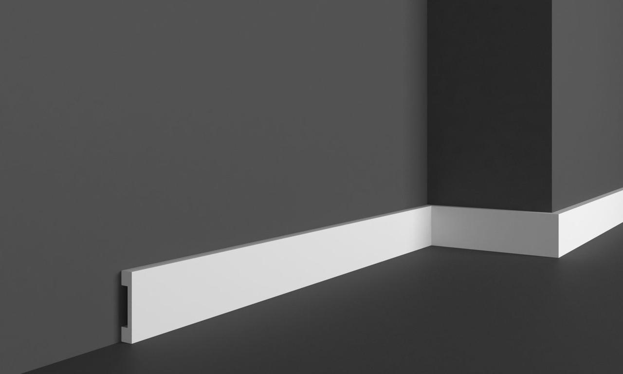 Плінтус полімерний Grand Decor HCR 504 (4,8х1)см, довжина 2м, фото 1