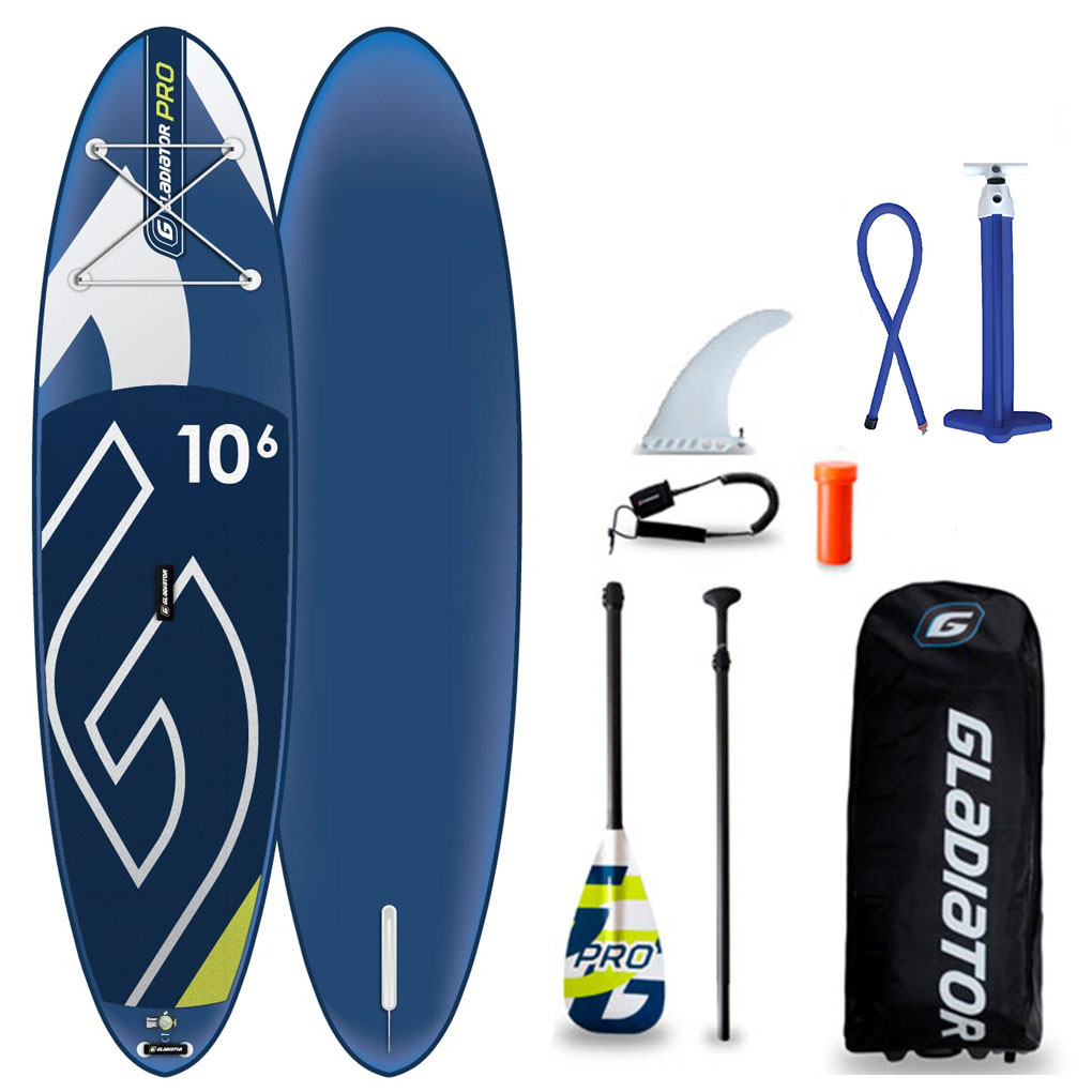 Сапборд Gladiator PRO 10'6" 2021 — надувна дошка для САП серфінгу, sup board
