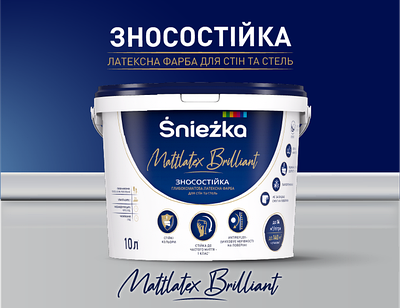Фарба латексна зносостійка