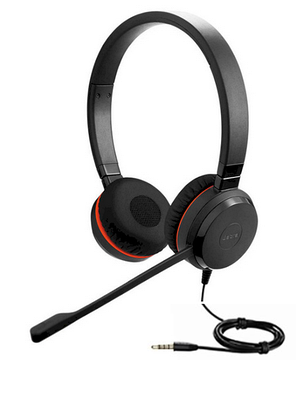 Гарнітура для кол-центру Jabra EVOLVE 30 II Stereo Jack 3,5 мм, фото 1