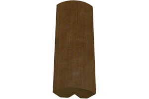 Декор Лавочний Термо Липа 65мм "Екстра" для закруглення кутів для лазні та сауни.