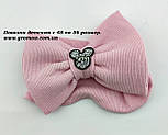 Оптом косинки дитячі 48-54 розмір пов'язка дитяча головні убори для дівчаток пов'язки рожева (ОК32), фото 2