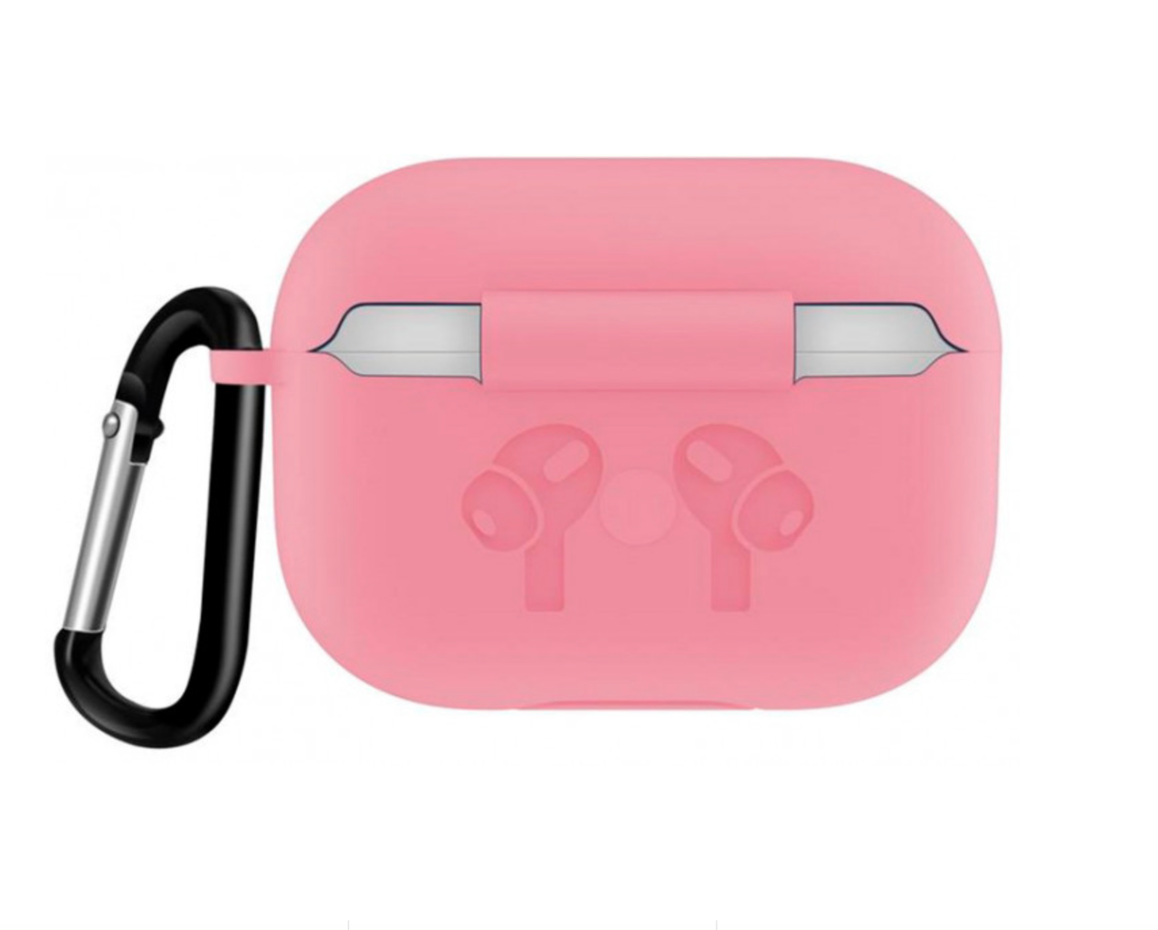 Чохол для навушників AirPods Pro рожевий, фото 1
