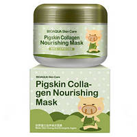 Поживна нічна колагенова маска для обличчя Bioaqua Collagen Moisturizing Mask, 100 гр