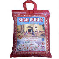 Рис басматі пропарений Shah Bobur Pure Basmati Rice 5 кг