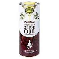 Оливкова олія в жерстяній банці Elaiolado Olio Extra Virgin Olive Oil 1 л
