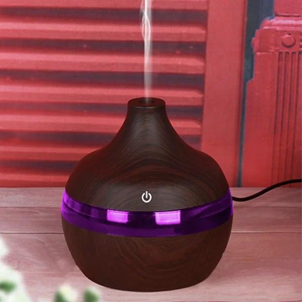 Зволожувач повітря арома лампа з LED-підсвіткою Humidifier Air Purifier idew