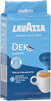 Кофе молотый без кофеина Лавацца Lavazza Dek Decaffeinato 250 г